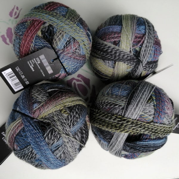 Original Crazy Magic Ball "Föhnlage" Schoppel Wool Blend Knit or Crochet Handmade Polyamide Biodegradable)