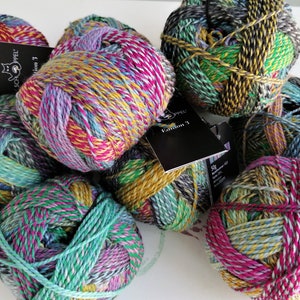 NEW!!!!Edition 3 "All inclusive" by Schoppel Wolle Yarn, coulor gradient, extra fine wool (Merino fine)