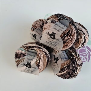 Life Style magic mint grau 100% Schurwolle(Merino fine, superwash) cnit or crochet