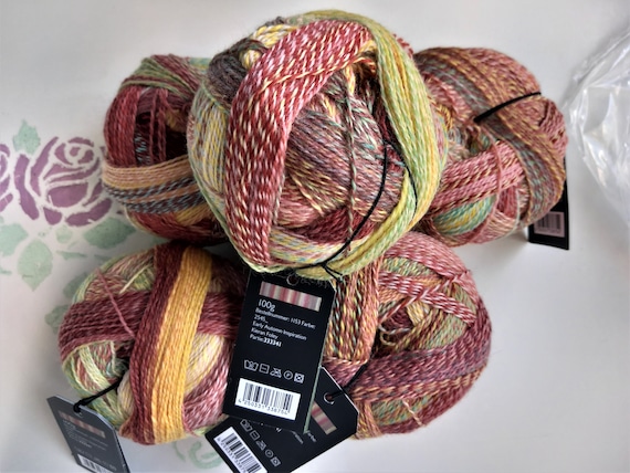 Zauberball®Crazy 2545_ Early Automn  75% Schurwolle (Strong Quality, superwash) 25 Prozent Polyamid (biologisch abbaubar)