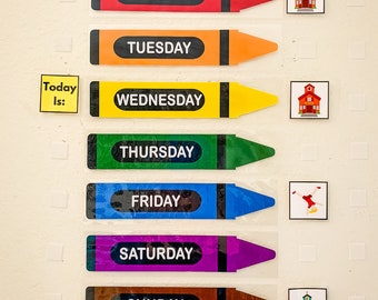 diy days of the week clothes organizer