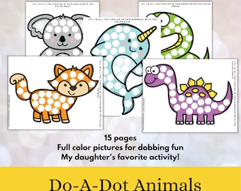 Do A Dot Printables - Preschool Printable Activity