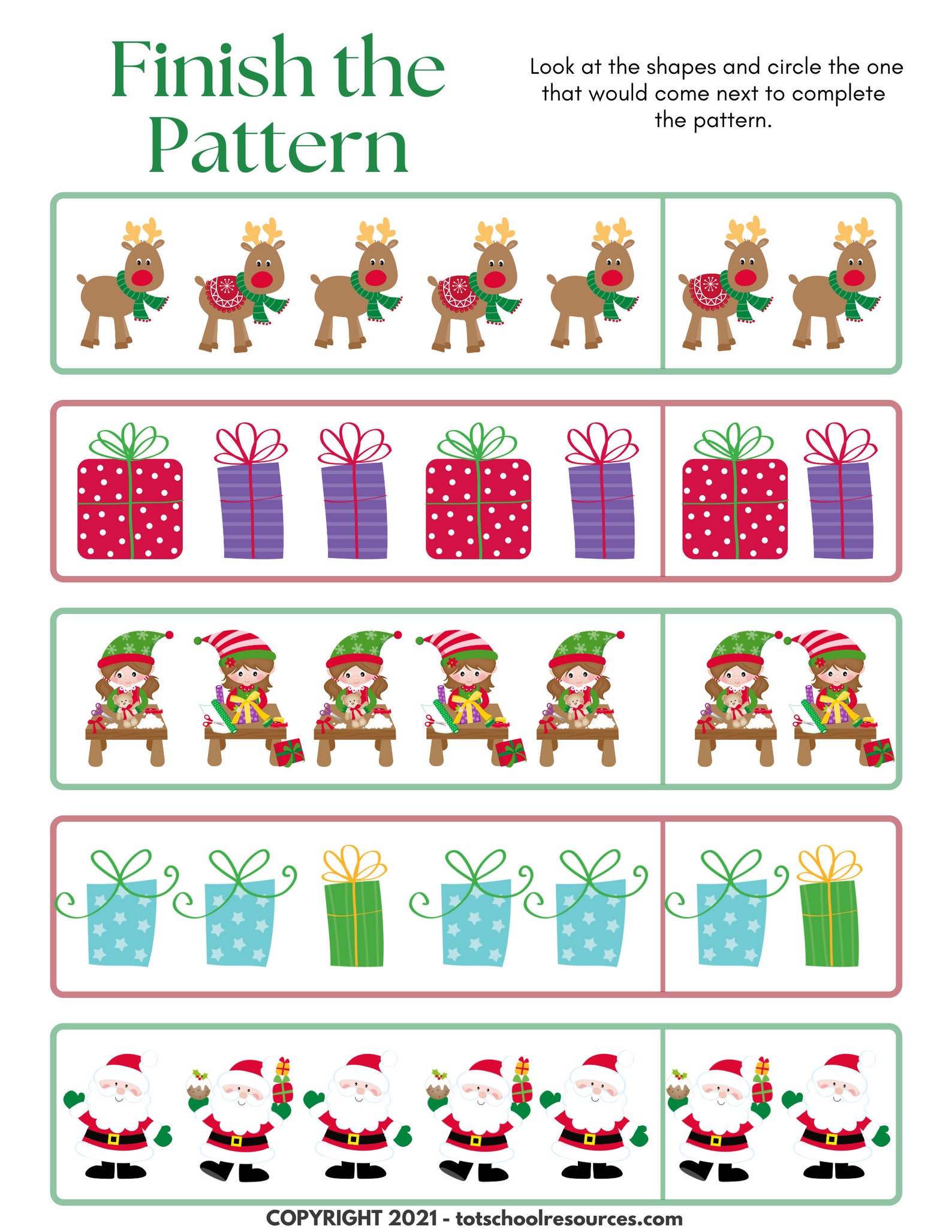 Christmas Activity Pack: Printable Holiday Games (PDF Download) - Etsy