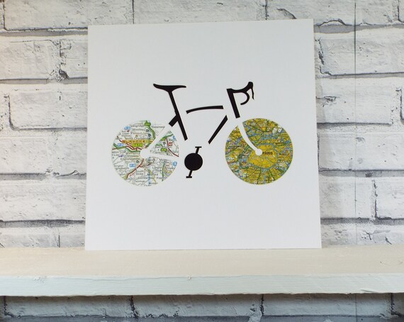 Bath To Paris Cycle Personalised Gifts Cycling Wall Art Mens - Mens Wall Decor Bike Bath To Paris Cycle Personalised Gifts Cycling Wall Art Mens - Mens Wall Decor Bike
