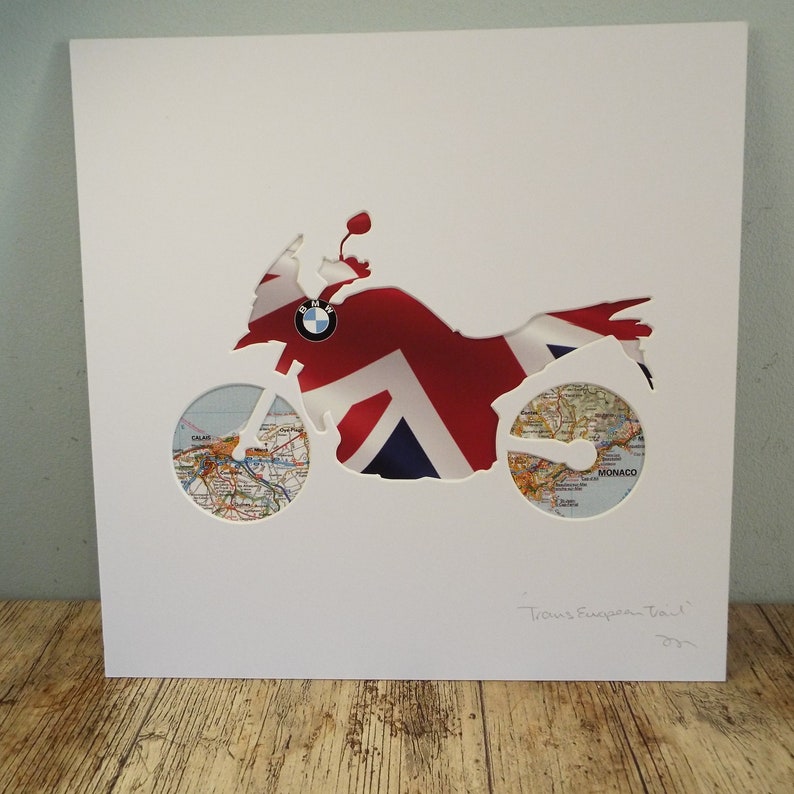 BMW Motorcycle Gifts Wall Art Décor Motorcycle Art for Men. - Etsy