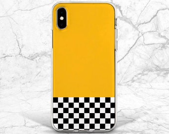 Mustard Yellow And White Checkerboard Pattern iPhone 11 case Mustard Yellow And White Checkerboard Pattern iPhone 11 case
