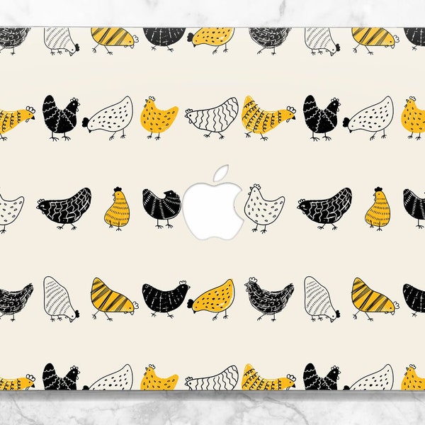 Chicken cute Macbook case bird Macbook hard case Macbook case simple Macbook case animal 13 inch mac Macbook M2 case Pro 13 2022 case  Farm