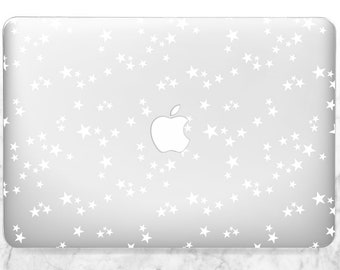 Macbook case stars Macbook case simple Macbook clear case minimalist print aesthetic cute stars macbook hard case clear case aesthetic art