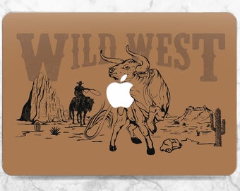 Macbook case western Macbook brown case Macbook case bull Macbook case man Cow Boys Cactus Air 15 2025 M5 Air 13 Pro 16 Pro 14 Pro 13 Neo