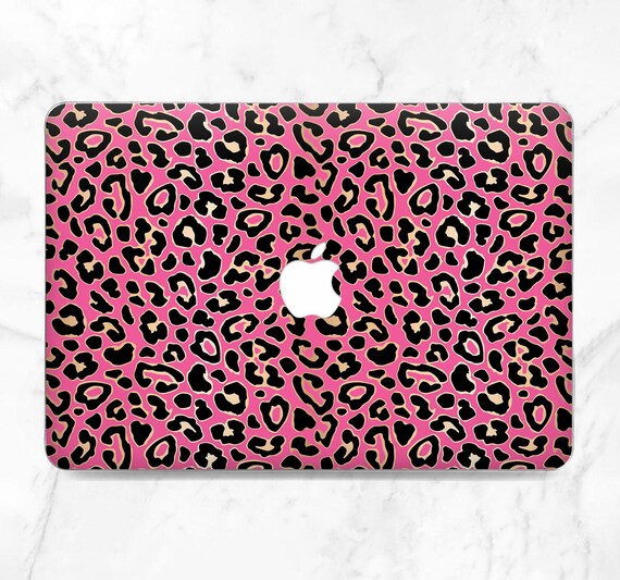 MacBook Case Cheetah Fashion Art Case Animal Print Case MacBook Case Pink MacBook Hard Case MacBook Case Trendy Aesthetic Case Girly for Her Etsy