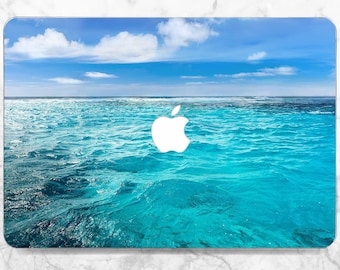 Macbook case sea Ocean water print Macbook case summer Aesthetic print case Macbook M1 air Pro 13 2022 case Pro 16 2023 case Macbook Pro 14