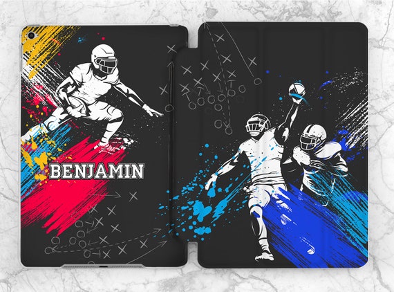 American Football Art iPad Case Men iPad Case Name iPad Case Boys