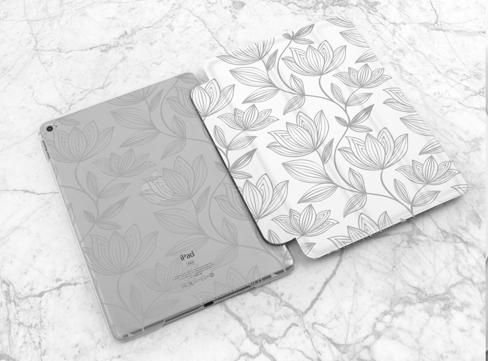 IPad case floral iPad case elegant iPad case lotus iPad case Etsy