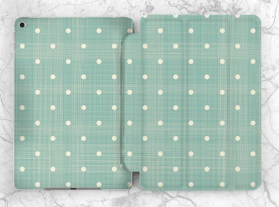 iPad case retro iPad case vintage Polka dots case iPad 2018 case iPad case 9 7 iPad smart case iPad case 12 9 iPad cover iPad case 10 5