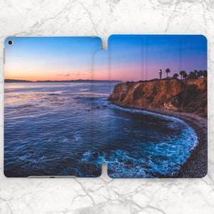 Nocny ocean Etui na iPada Zachód słońca Etui z nadrukiem natury Inspirujące Etui na iPada Pro iPad smart iPad Air 5 iPad 10. generacji iPad 10 2