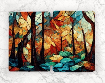 iPad smart case Autumn forest iPad case tree iPad case nature Inspirational art iPad case Fall iPad 10 9 case iPad 11 case iPad Air 5 case