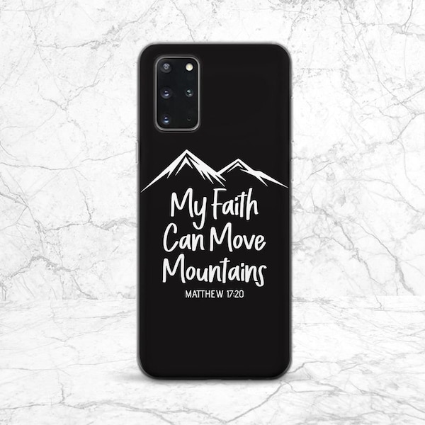 Phone case bible verse Inspirational case iPhone case affirmation Phone case saying iPhone black case Case fits Samsung s23 ultra iPhone 1