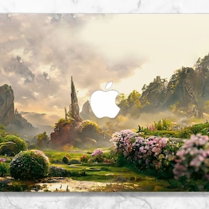 Fairy  nature print Inspirational art Macbook case green Air 13 2022 case Macbook Pro case Macbook Pro 14 Pro 16 2019 case Macbook M1 air