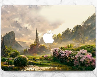 Fairy  nature print Inspirational art Macbook case green Air 13 2022 case Macbook Pro case Macbook Pro 14 Pro 16 2019 case Macbook M1 air