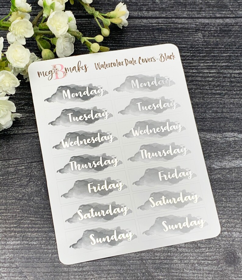 Foiled Watercolor Date Covers/Foiled Date Covers/Date Cover Etsy 日本
