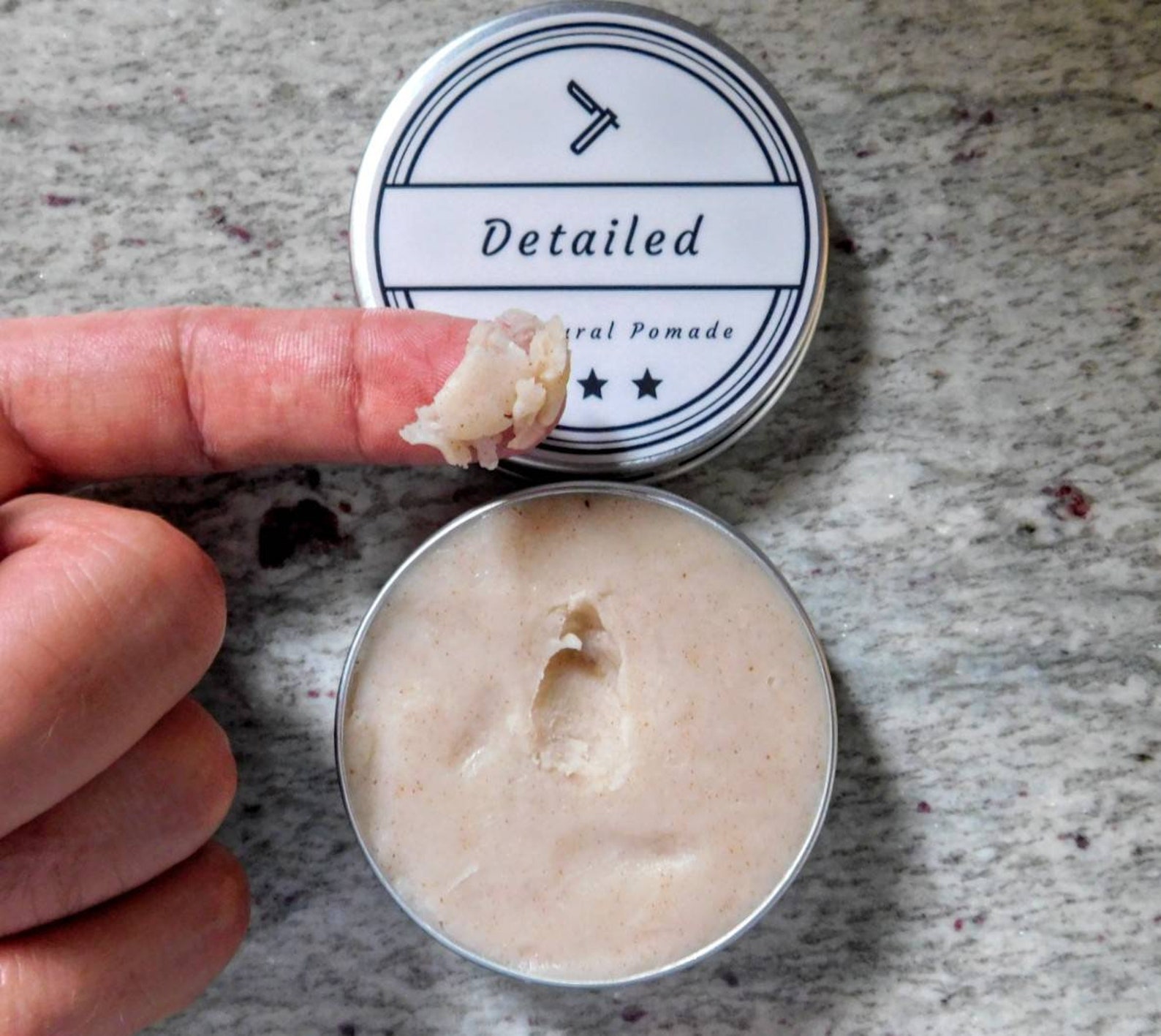 ALL NATURAL Hair Pomade Putty Hydrates Dry Scalp & Healthy Etsy