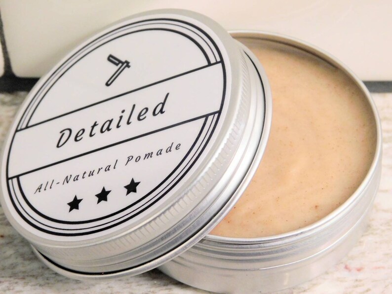 ALL NATURAL Hair Pomade Putty Hydrates Dry Scalp & Healthy Etsy