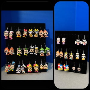 Mickey, Friends, Mouse, Chip, Dale, Clarabelle, Goofy, Morty, Cute, Minnie, Magic, Mickey, Theme Park, Sensational 6, Doorables, Earrings