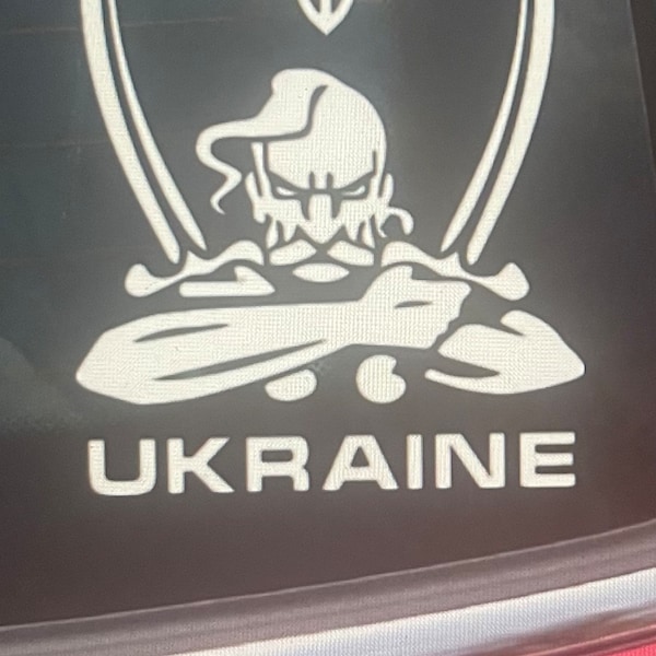 Car sticker/Ukrainian/Kozak