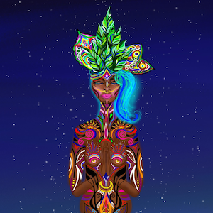 Spirituelle Kunst, Digitalart, digitaler Download, Yogakunst, Achtsamkeit, Indigene, entheogen, Bewusstsein, Kundalini, awakening, Spirit