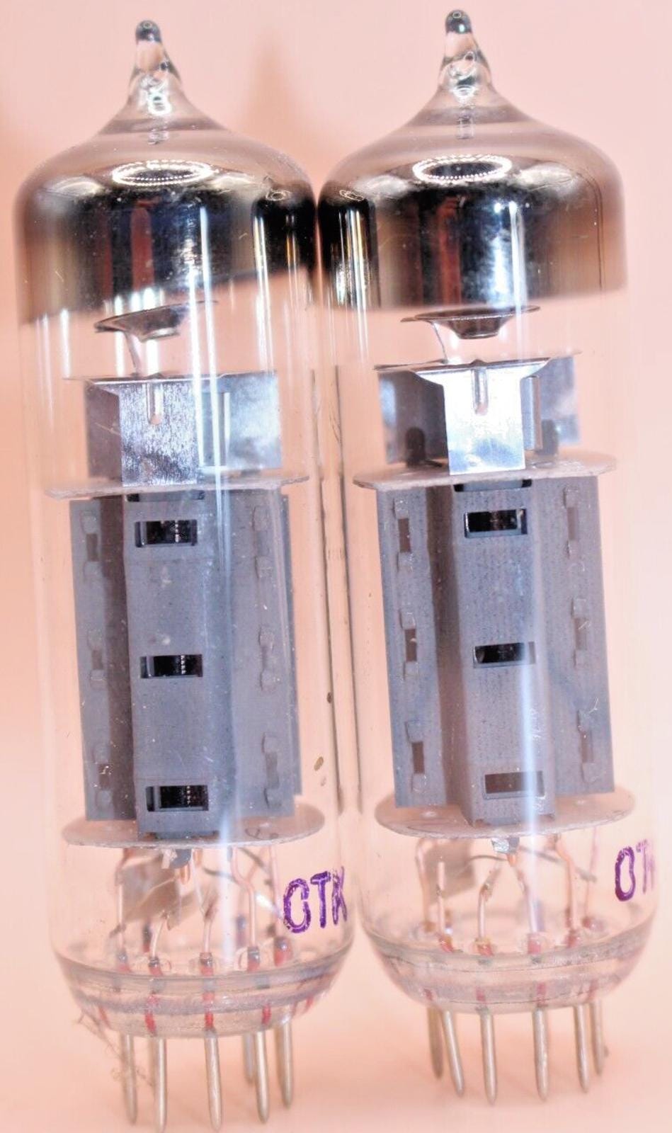 2x 6F3P 6Ф3П ~6BM8 /~ECL82 NOS Ussr Triode-pentode Tubes / Matched Pair ...