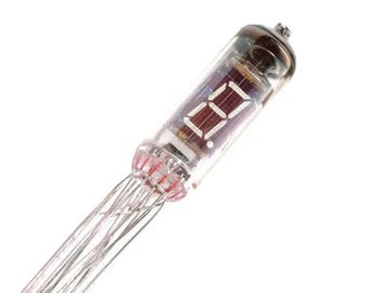 6x IV-6 VFD Tube DIGIT Display Nixie Uhr / Leuchtanzeige / getestet / 6 Stück in einem Lot