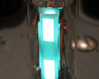 1x 6E3P = EM84 = 6FG6 = 6E2 Magic Eye Tube Level Indicator / NOS / Tested Same date