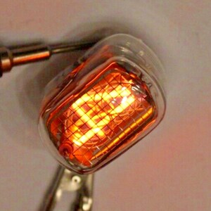 6x IN-12 with sockets nixie tubes used / IN-12A or IN-12B + sockets / Tested / 6pcs in one lot image 3