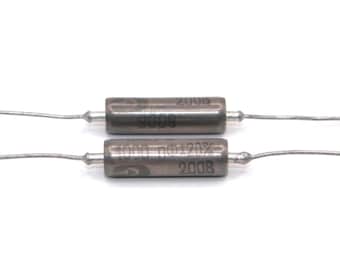 2x K40Y-9 K40U-9 1000pF 200V Audio Capazitor Papier in Öl PIO / 2 Stück in Lot