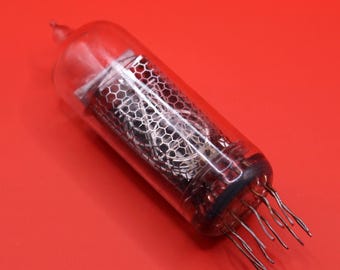 1x tubes Nixie soviétiques IN-14 -14 pour horloge / OCCASION / Testé / 100 % fonctionnel / 1 pièce