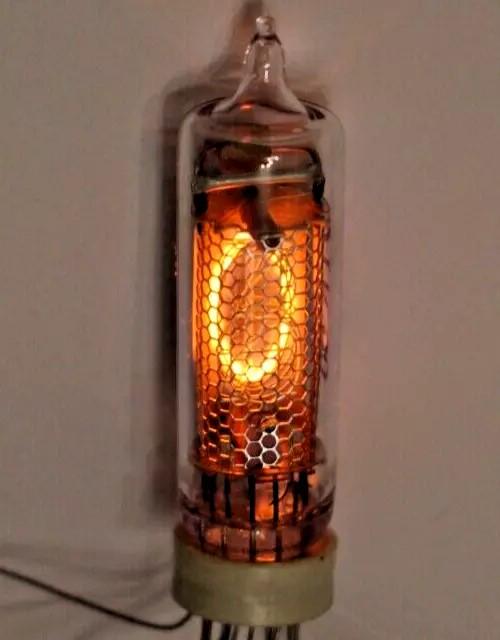 【6本セット】値下げ中！ ニキシー管 IN-16 動作確認済み 時計用 IN-16 中古ニキシー管 6 個 / テスト済み / 100% 動作 / 1