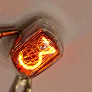 6x IN-12 with sockets nixie tubes used / IN-12A or IN-12B + sockets / Tested / 6pcs in one lot image 1