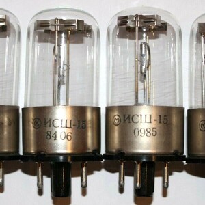 1X ISSH-15 ИСШ-15 soviet impulse stroboscopic tube / Melz / New / NOS / 1pcs in one lot