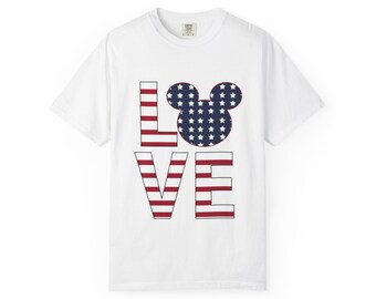 Vaterhaftes Mickey Love T-Shirt