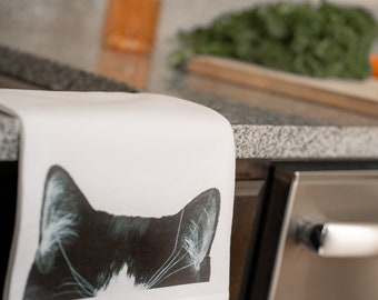 Cat Ears Tea Towel