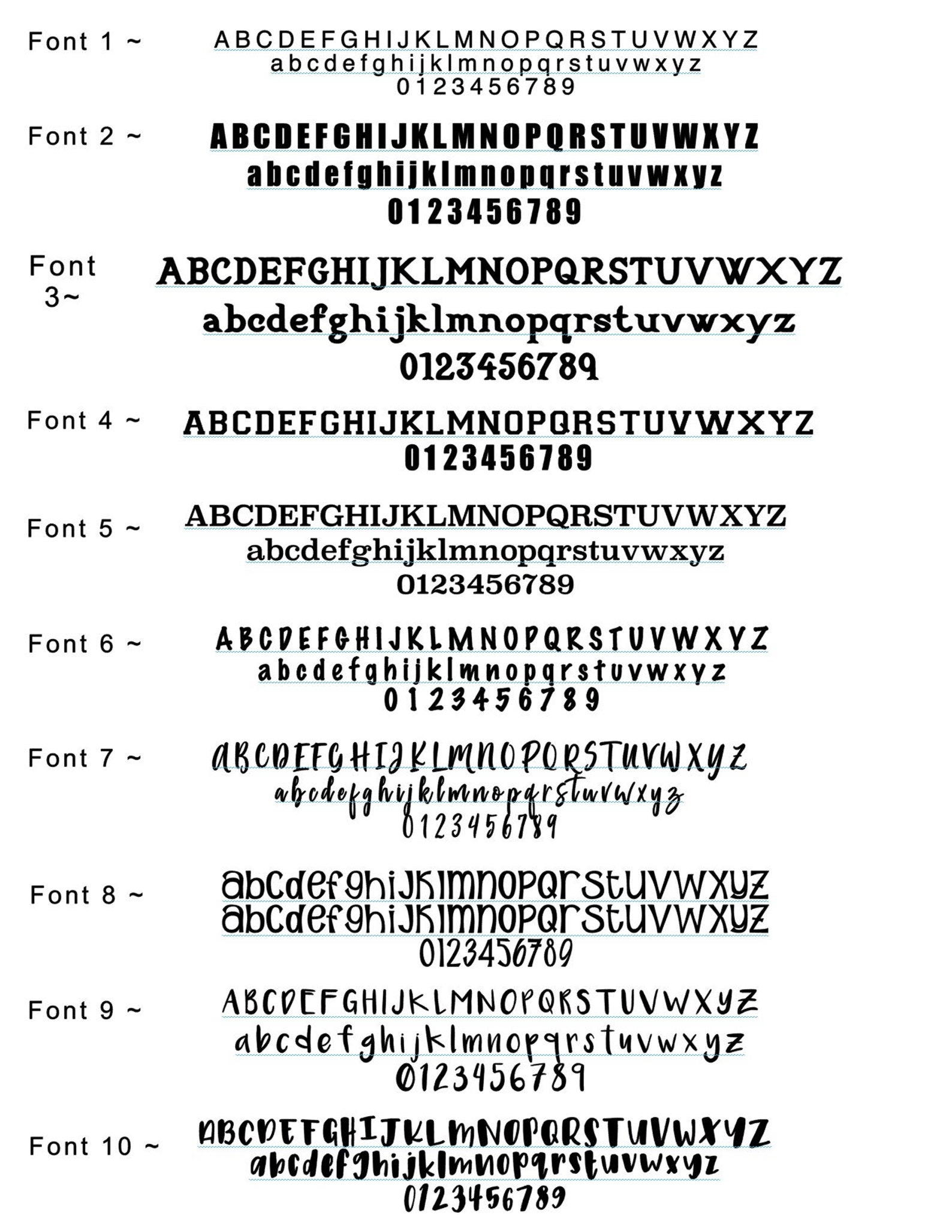 Custom Cardstock Lettering 5 Die Cut for - Etsy