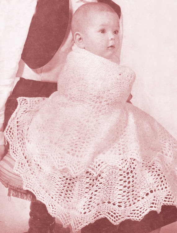Heirloom Shetland Lace Shawl Baby Christening Gift Instant Pdf Digital Download Vintage Knitting Pattern 952 Heirloom Shetland Lace Shawl Baby Christening Gift Instant Pdf Digital Download Vintage Knitting Pattern 952