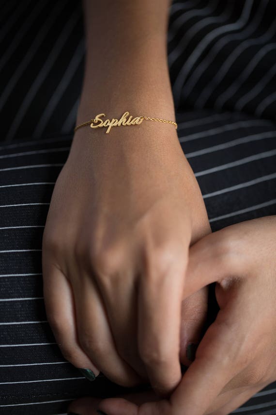 Custom Name Bracelet Personalized Name Bracelet Name | Etsy