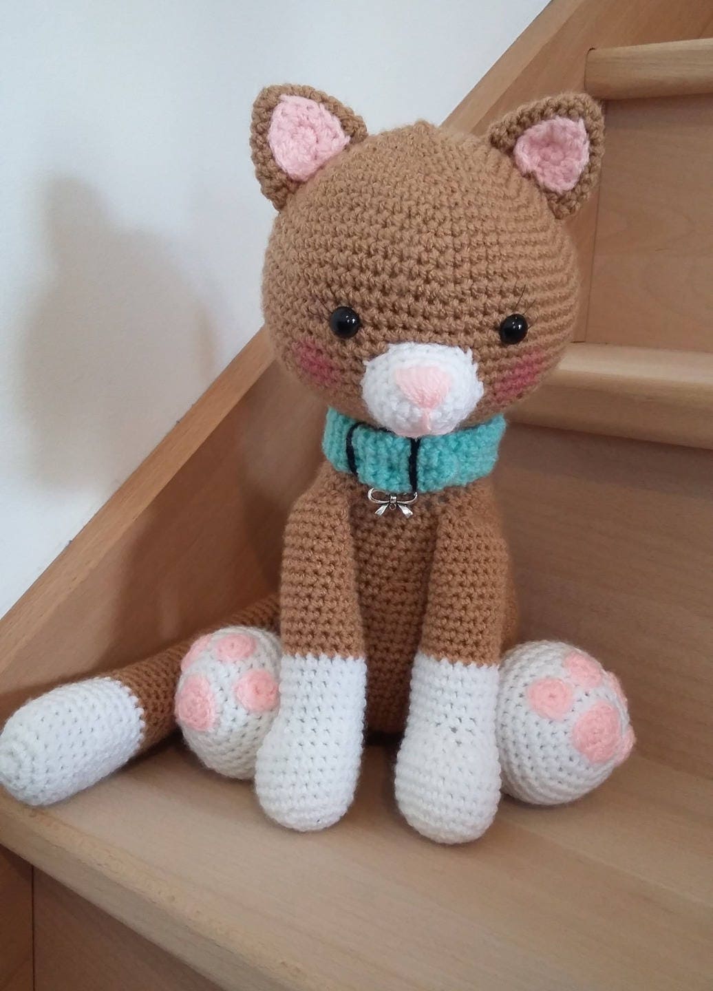 Modele En Pdf Chat Au Crochet Etsy