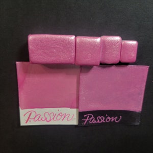 Handmade Watercolor Paint Pan in Passion!