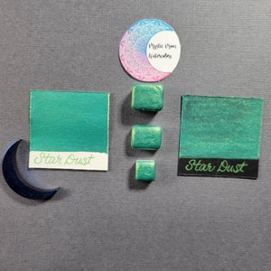 Handmade Metallic Watercolor Paint in Star Dust!