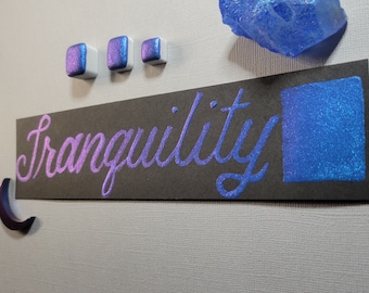 Colorshifting Handmade Watercolor Paint in Tranquility