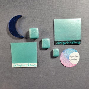 Handmade Metallic Watercolor Paint in Spring has Sprung!!