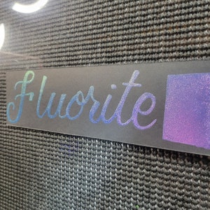 Colorshifting Handmade Watercolor Paint in Fluorite!