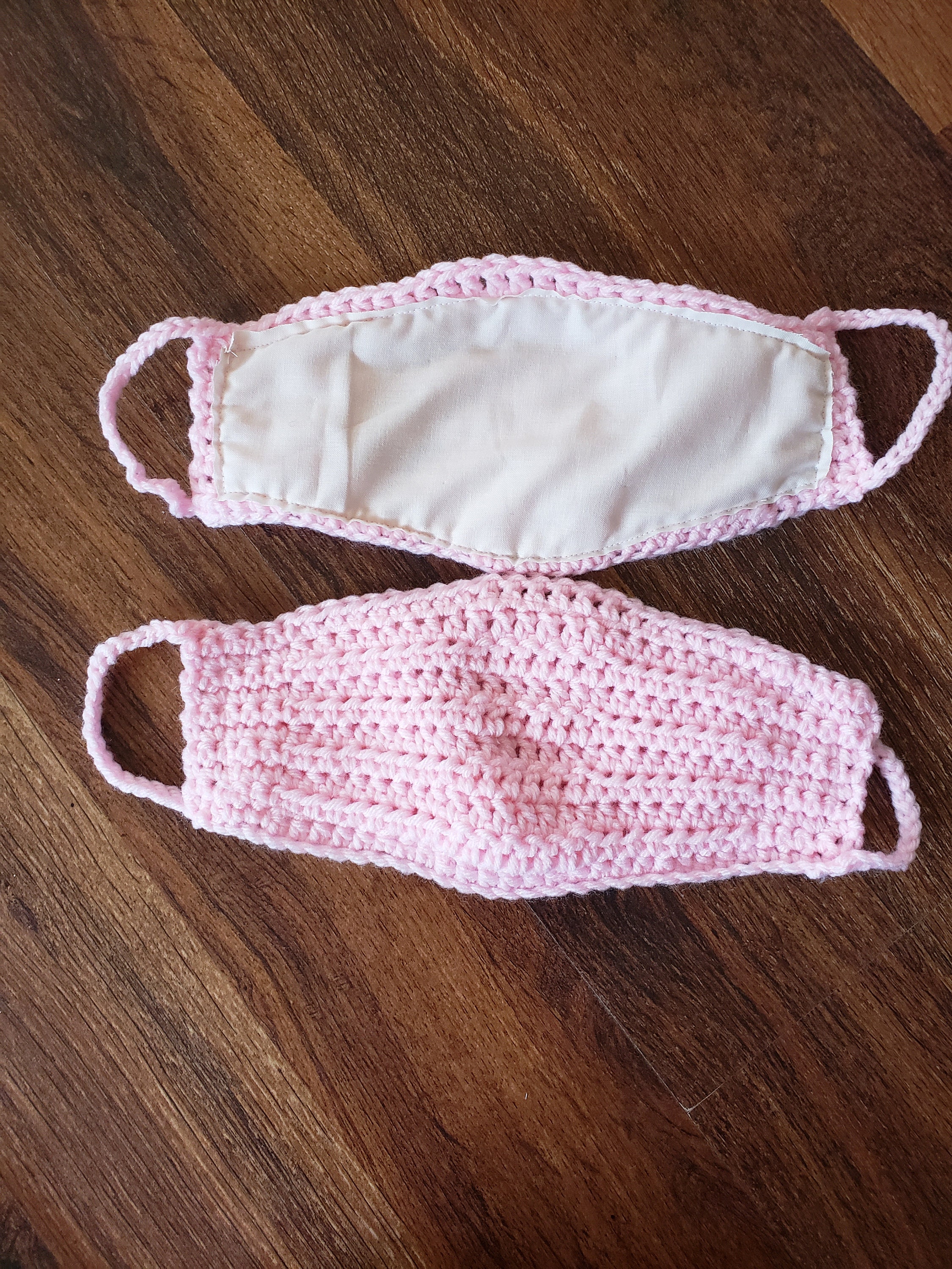 Adorable Crocheted face masks Etsy